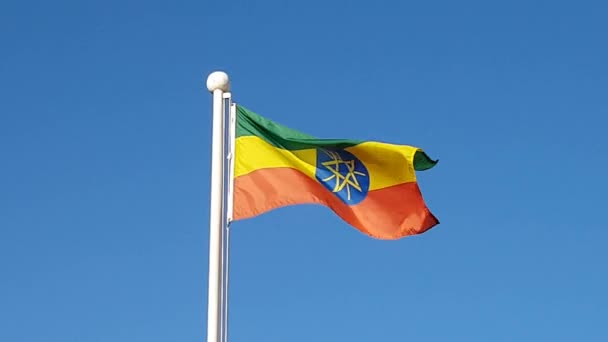depositphotos 182748064 stock video ethiopia flag waving air south 1