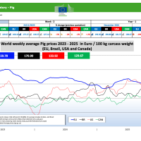 Прогноз закупівельних цін на свиней на 1-й тиждень 2026 р.